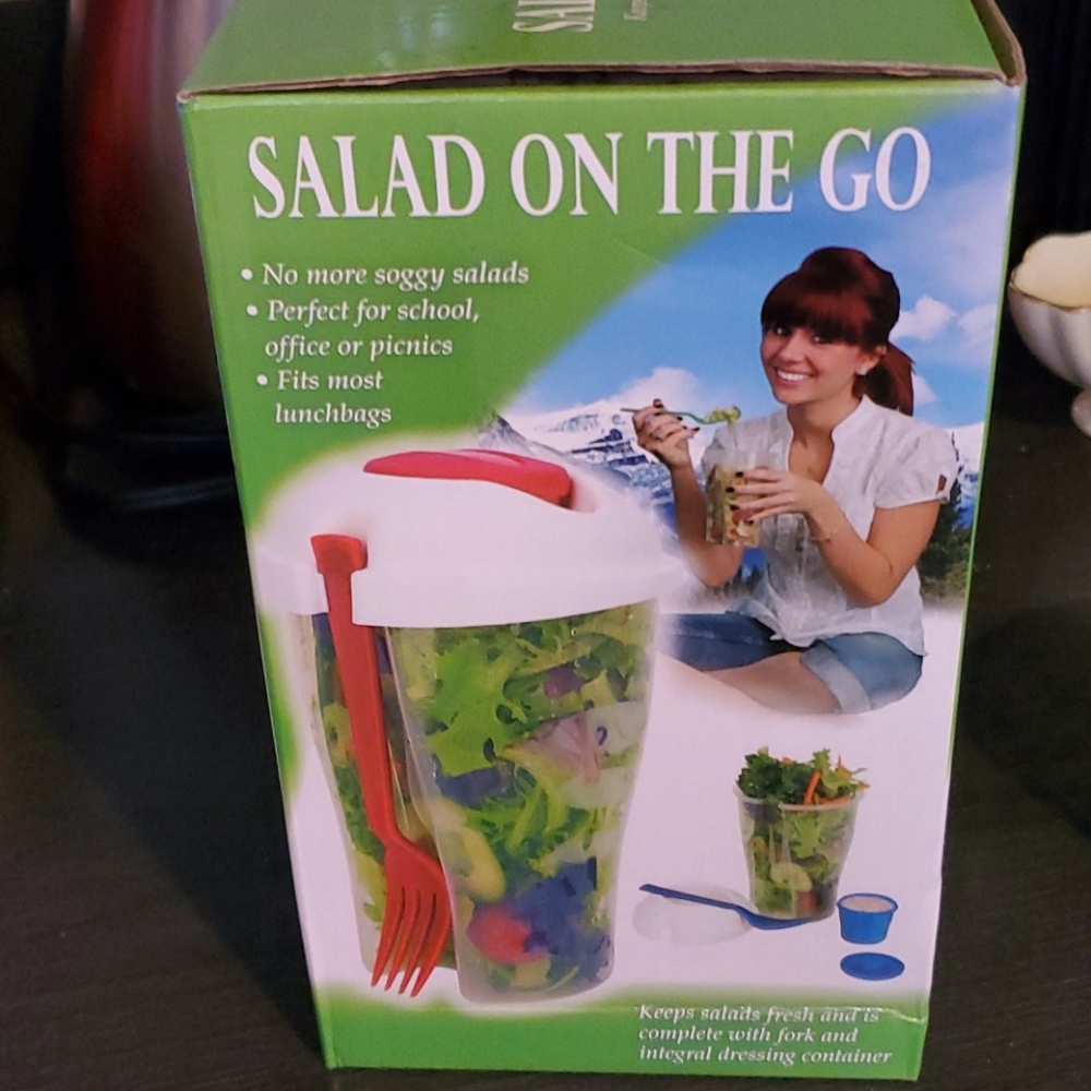 Salad on go boxed